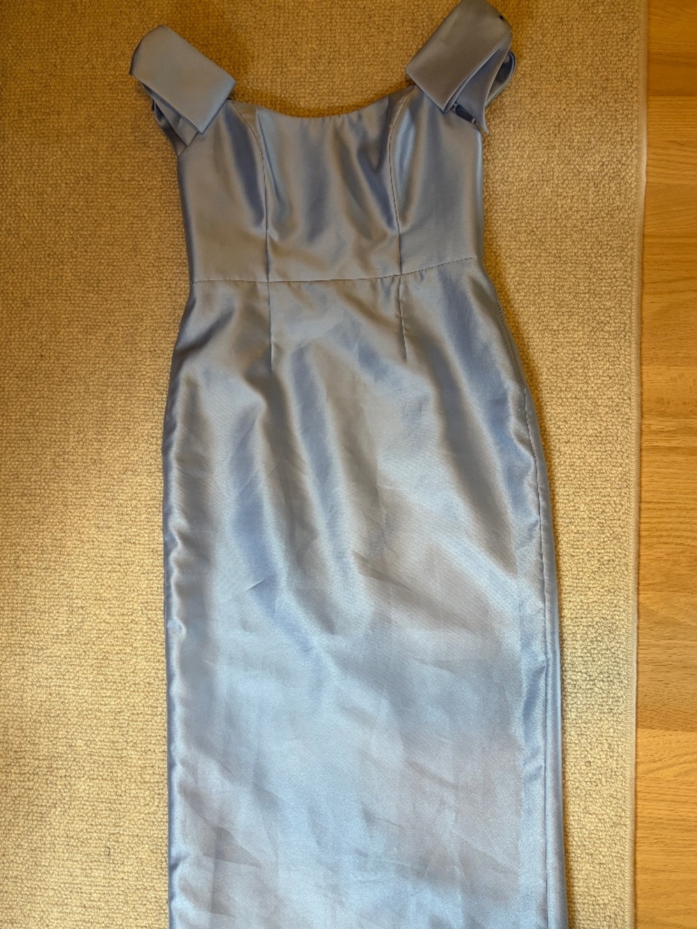 Alfred Sung off shoulder maxi dress